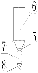 Anti-machine-impacting method and device for sixth-shaft movement gripper of robot
