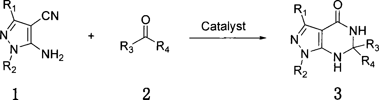 Method for synthesizing pyrazole [3,4-d] pyrimidine-4(5H)-ketone compounds