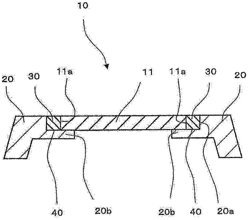 Glass composite, electronic device, and input device