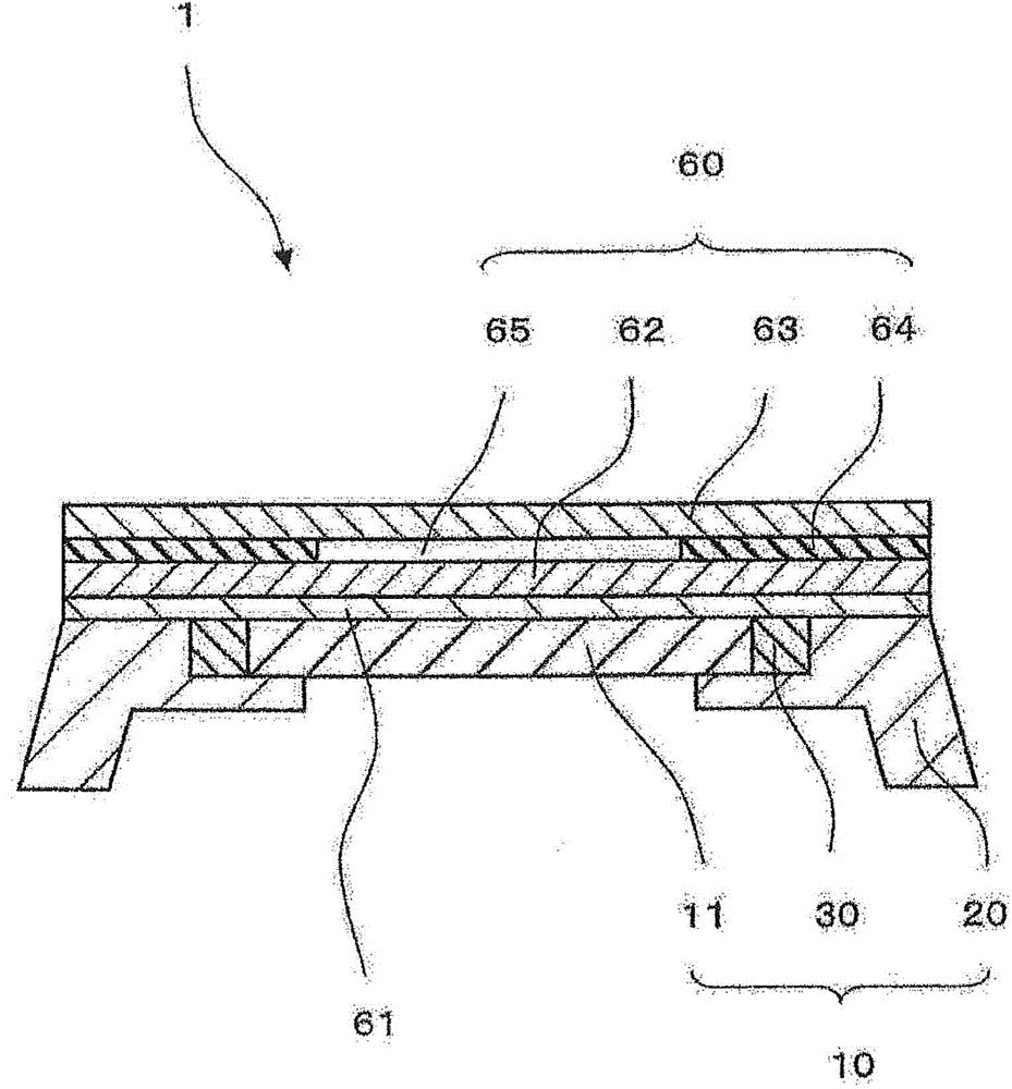 Glass composite, electronic device, and input device