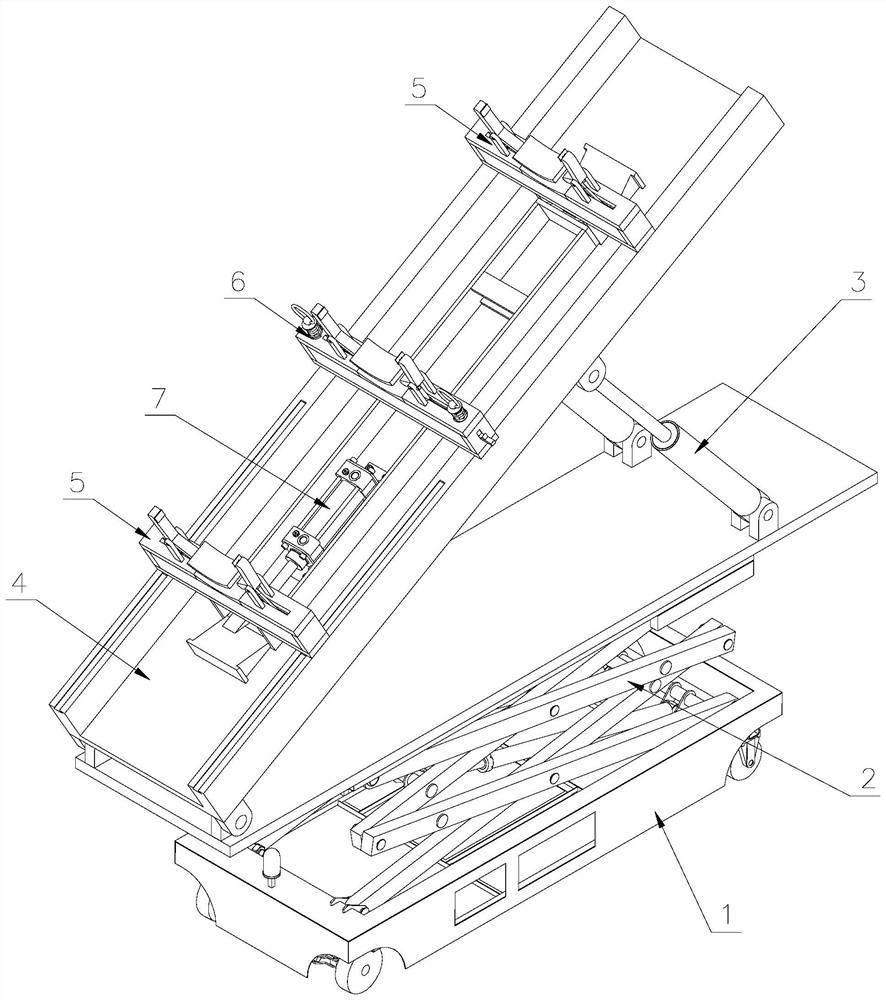 Converter transformer valve side sleeve auxiliary installation device