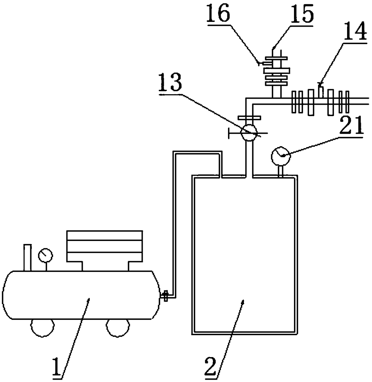 Laboratory multi-slurry high-pressure grouting device and grouting method