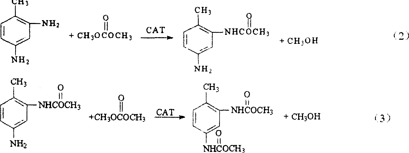 Method for preparing 2,4-toluene diamino menthyl formate