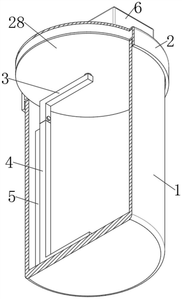 Storable water cup convenient to clean