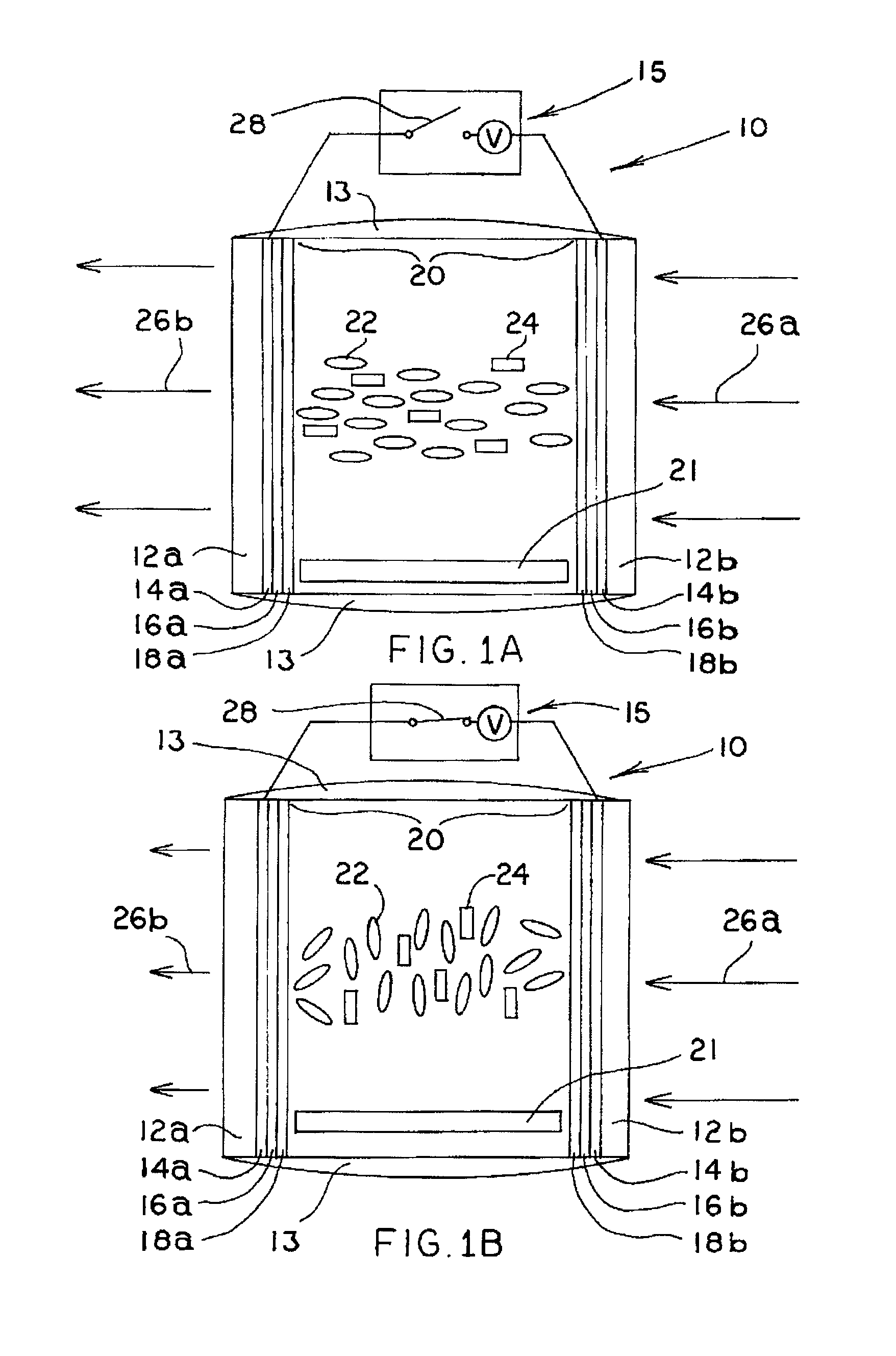 Wide band variable transmittance optical device