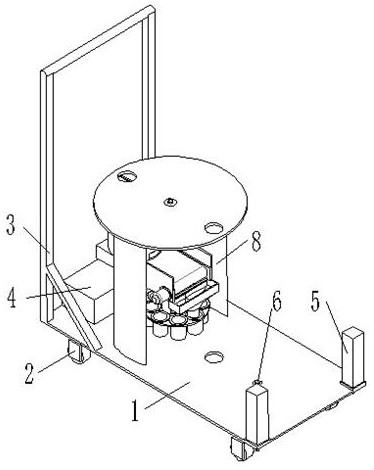 Mine hydrogeological condition detection device