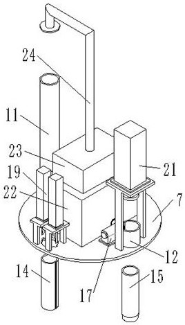 Mine hydrogeological condition detection device