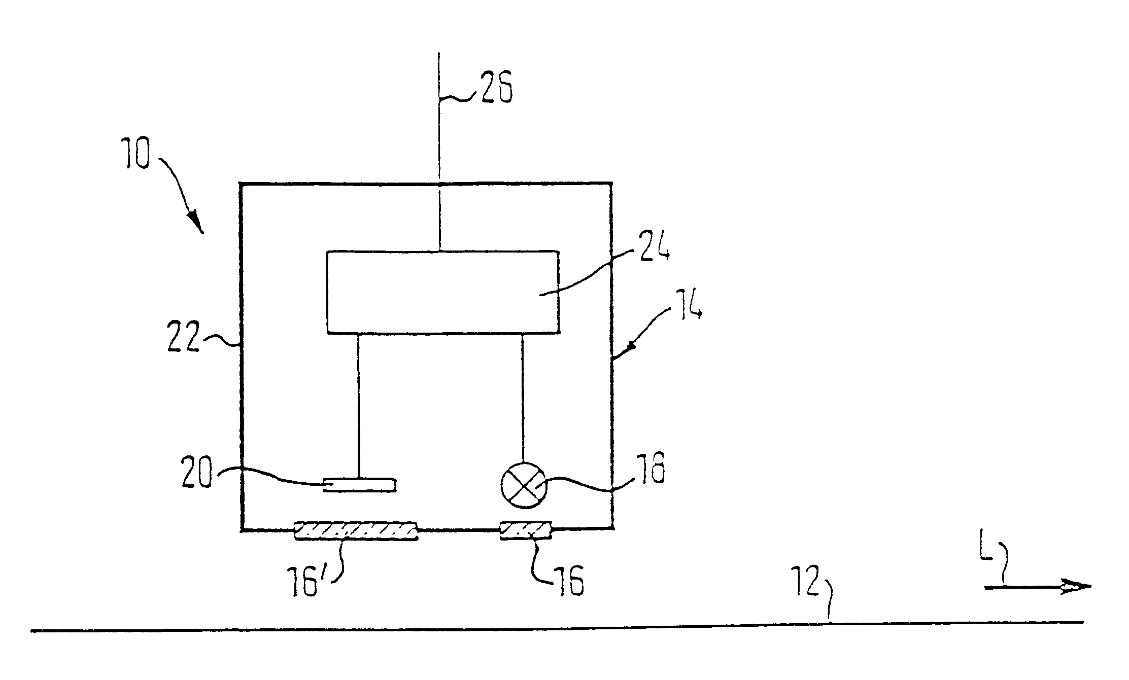 Apparatus and process for a cross-direction profile of a material web