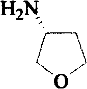 Method for synthesizing (R)-3-amido tetrahydrofuran