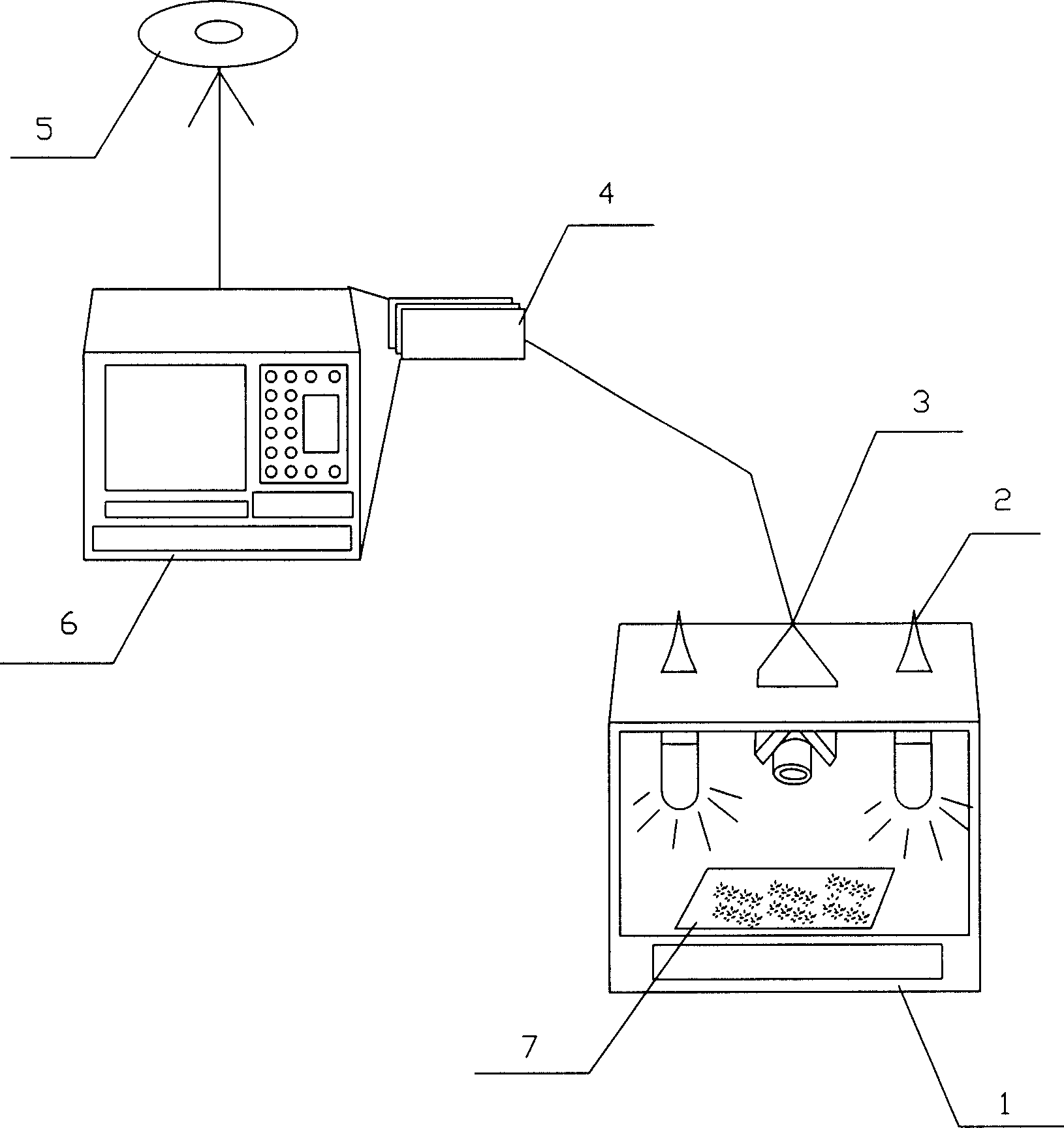 Apparatus for measuring spectrum of fog drop, and image processing device