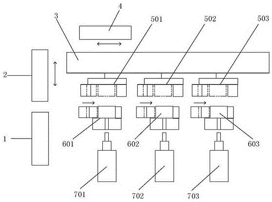 Three-axis drilling device and control method thereof