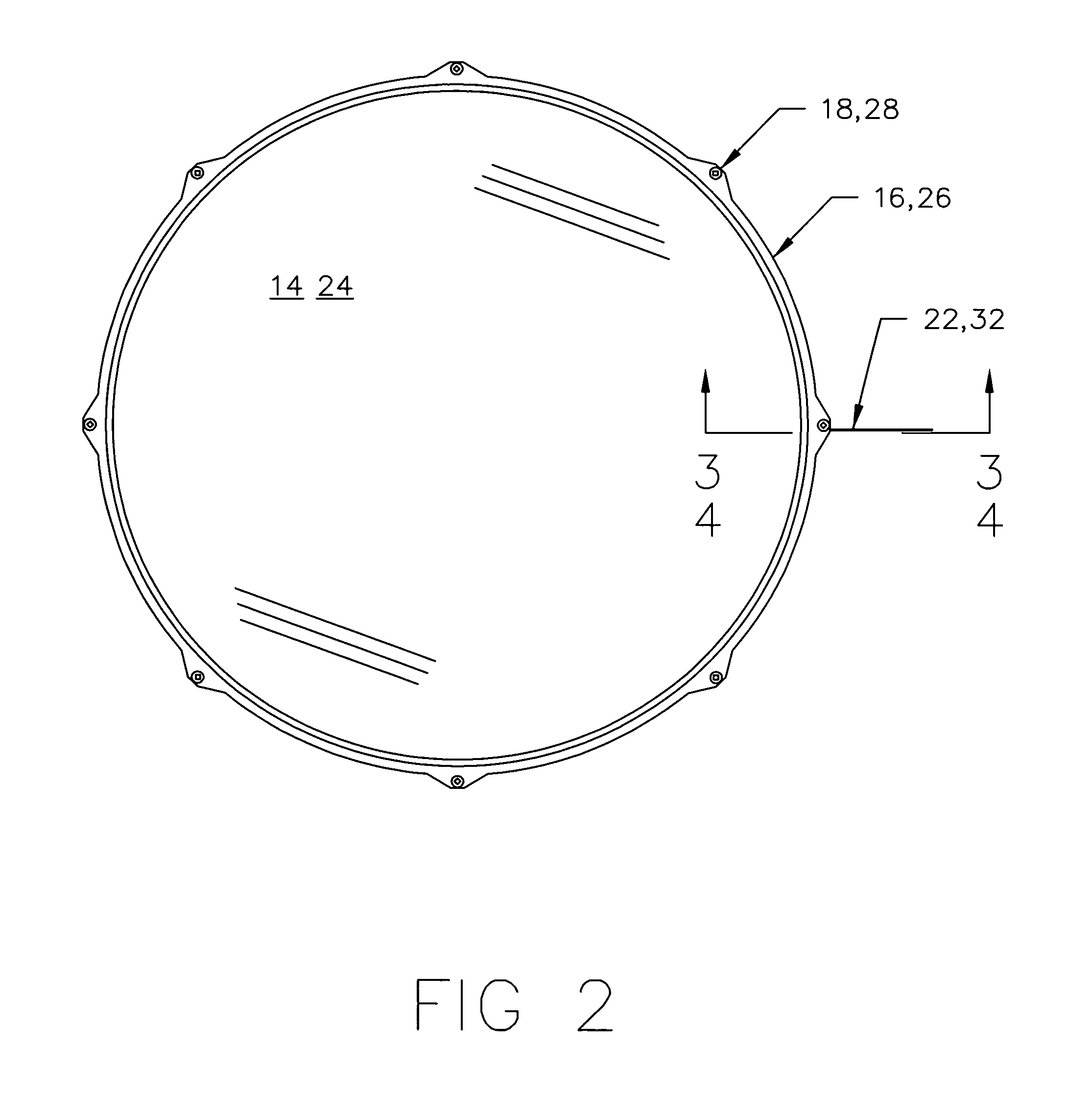 Acoustic drum head tuning system and method of use
