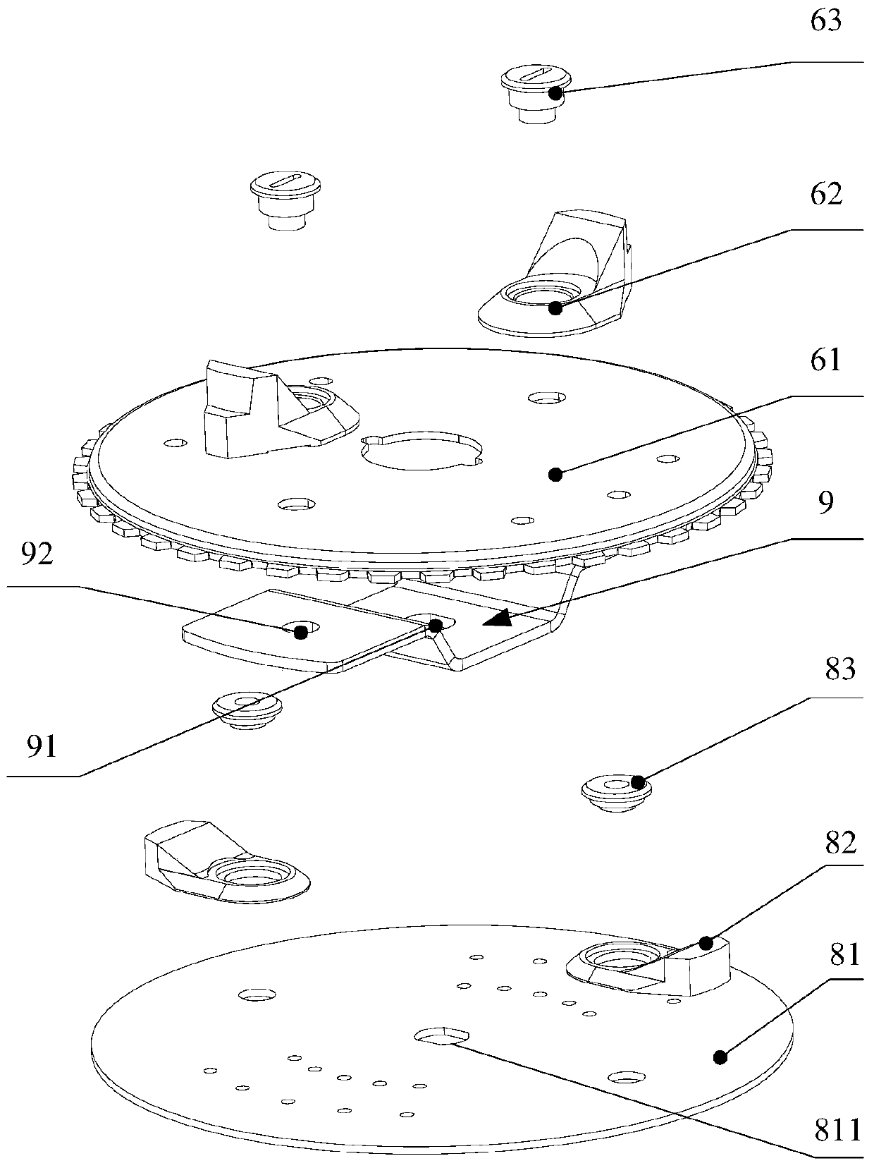 Food waste disposer and its grinding mechanism