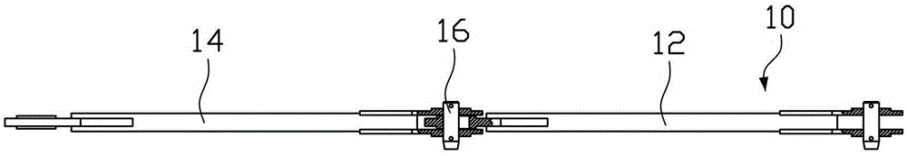 Tower crane jib installation method and its application auxiliary installation rod