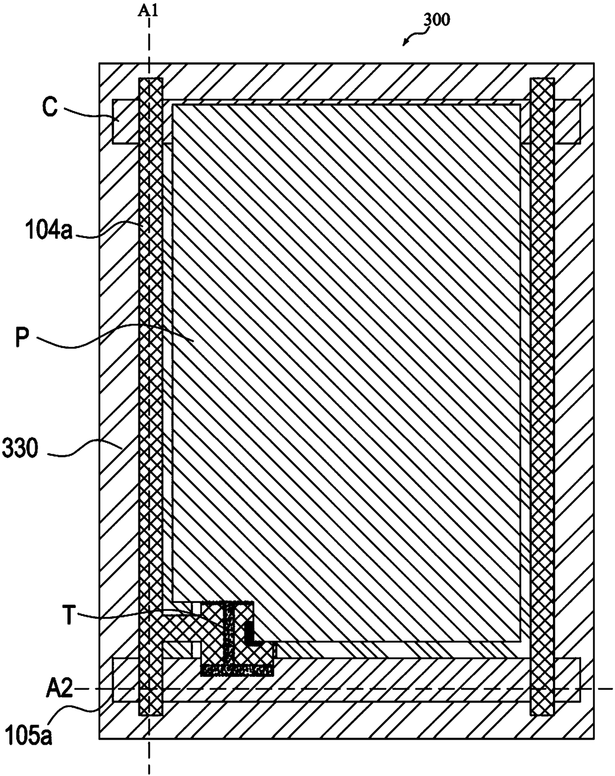 Array substrate and display panel thereof