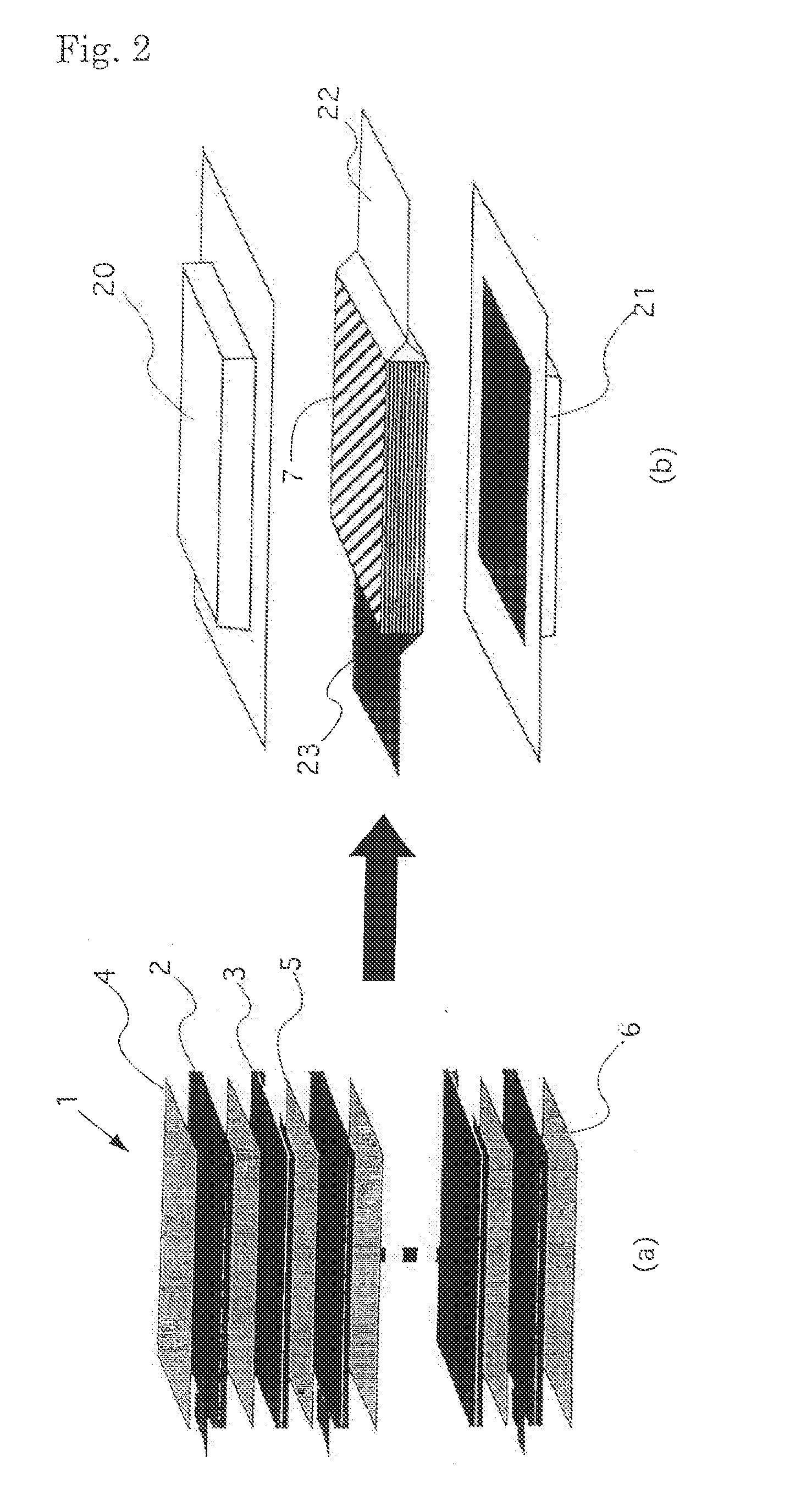 Coated electrode and organic electrolyte capacitor