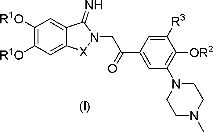 Exocyclic imine compound containing benzo five-membered heterocycle, preparation method and application of exocyclic imine compound