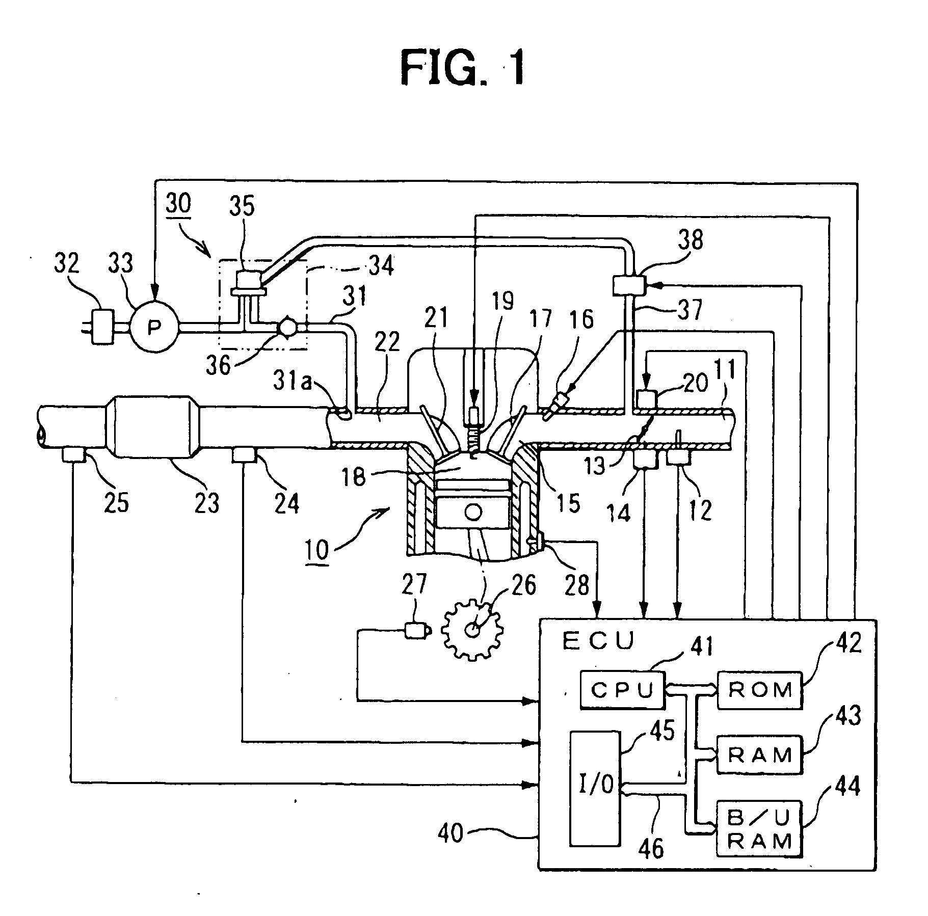 Secondary air supply abnormality detection system