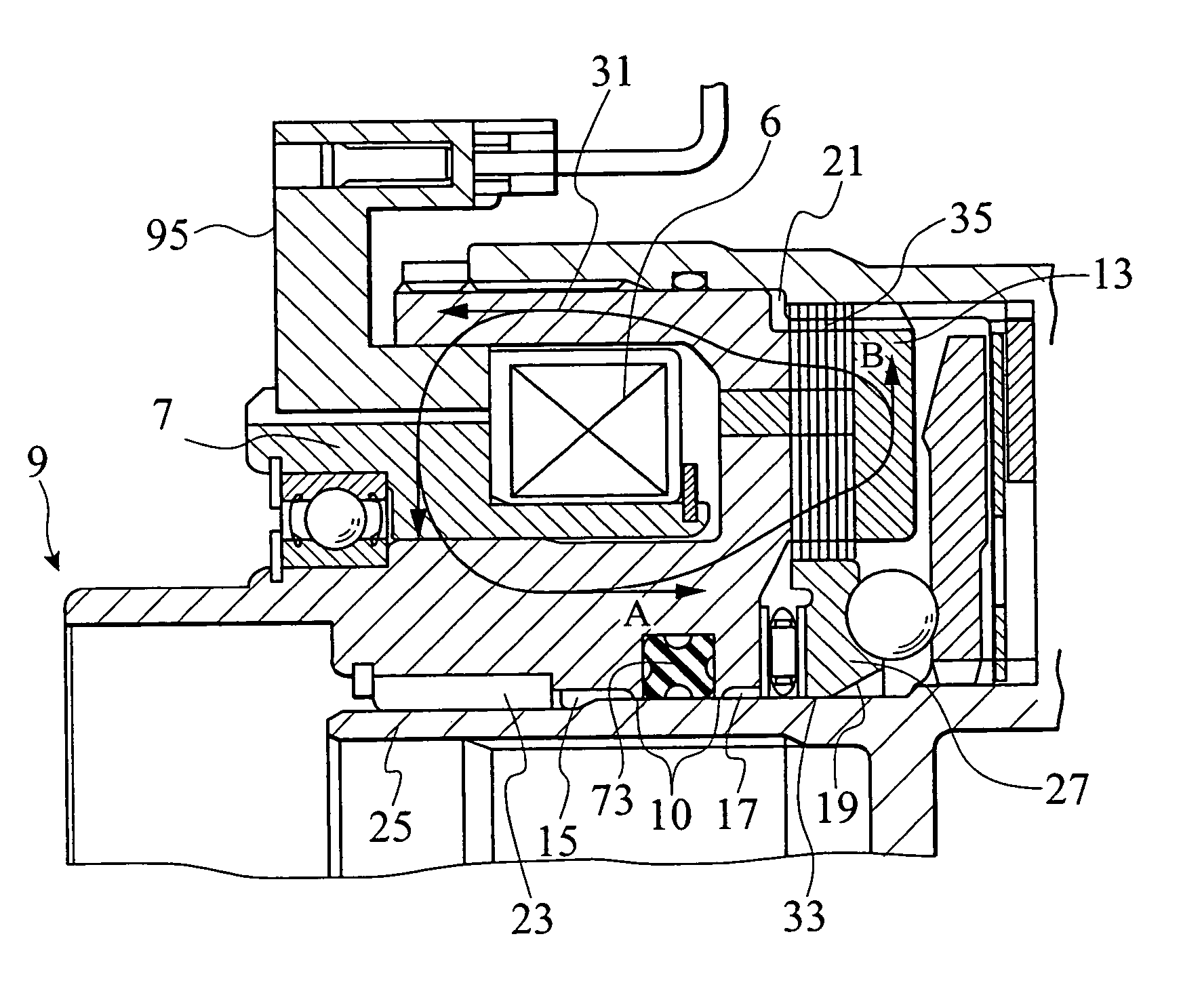 Electromagnetic clutch device