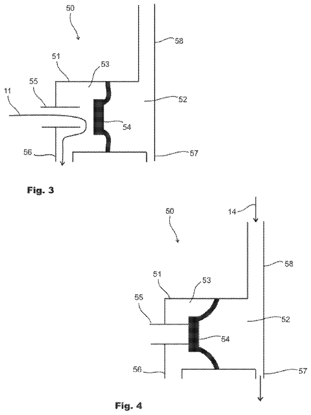 Oil/water separator with compressed air charging