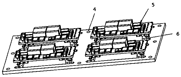 Printed plate water cleaning structure and method