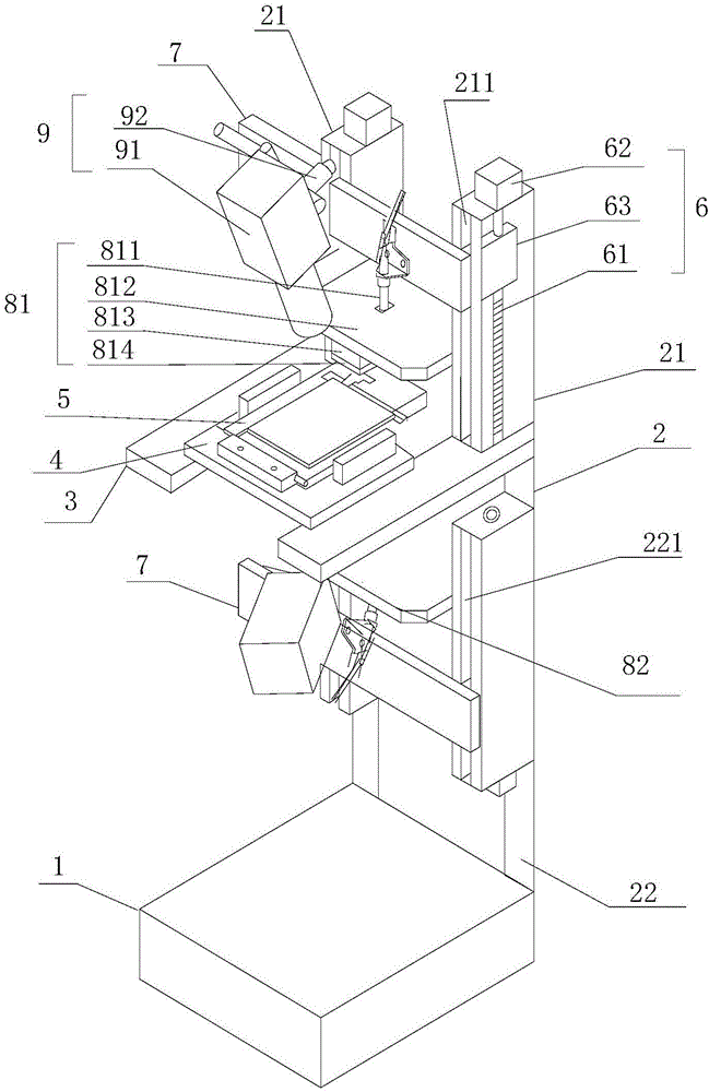 Dual-pressing-head pressing equipment and pressing process for flexible circuit board
