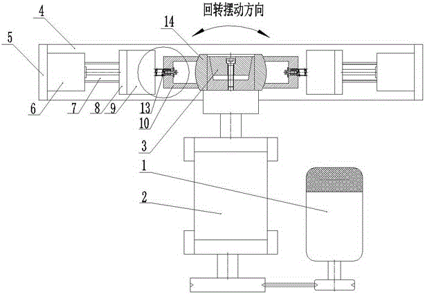 Grinding device for profile tolerance and roughness of large joint ball