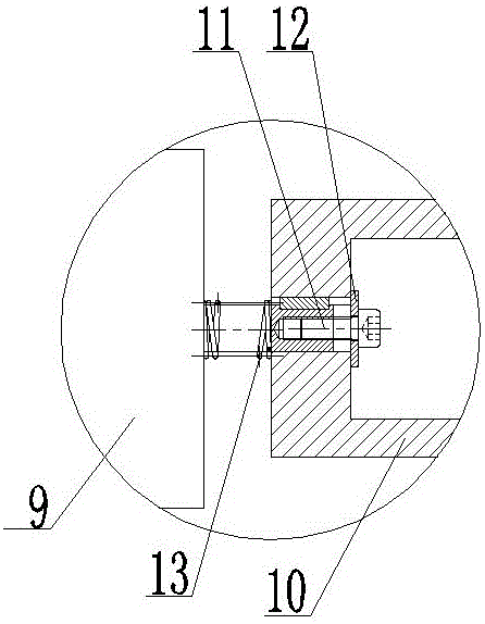 Grinding device for profile tolerance and roughness of large joint ball