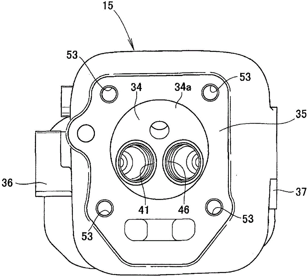 Air Cylinder Cover Of Internal Combustion Engine