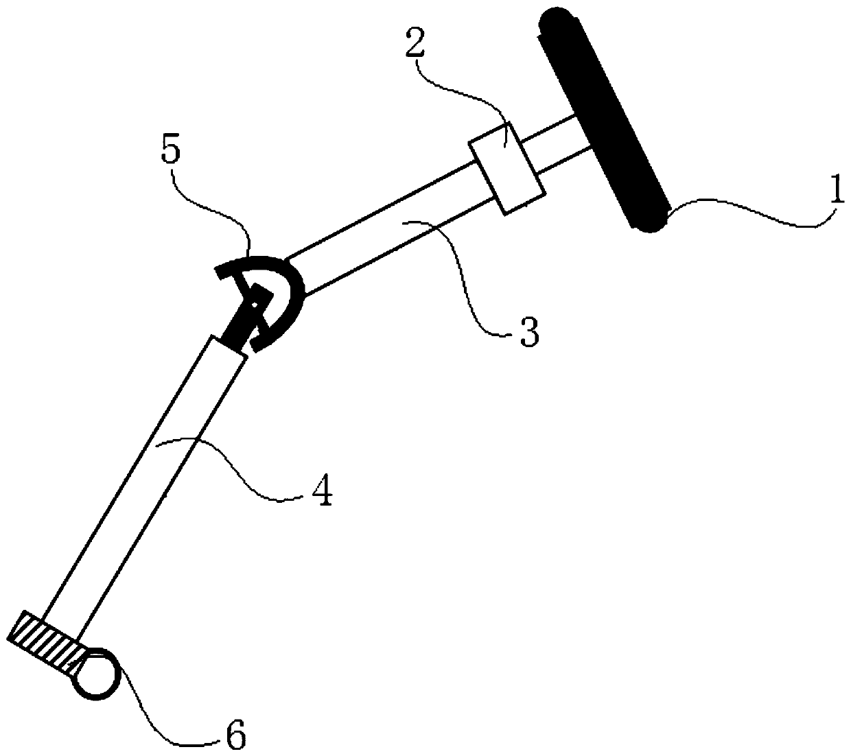 Variable speed ratio steering system based on cross shaft universal joint