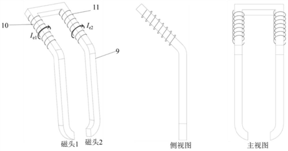 Additional alternating magnetic field assisted aluminum alloy/steel dissimilar metal melt-brazing method and system