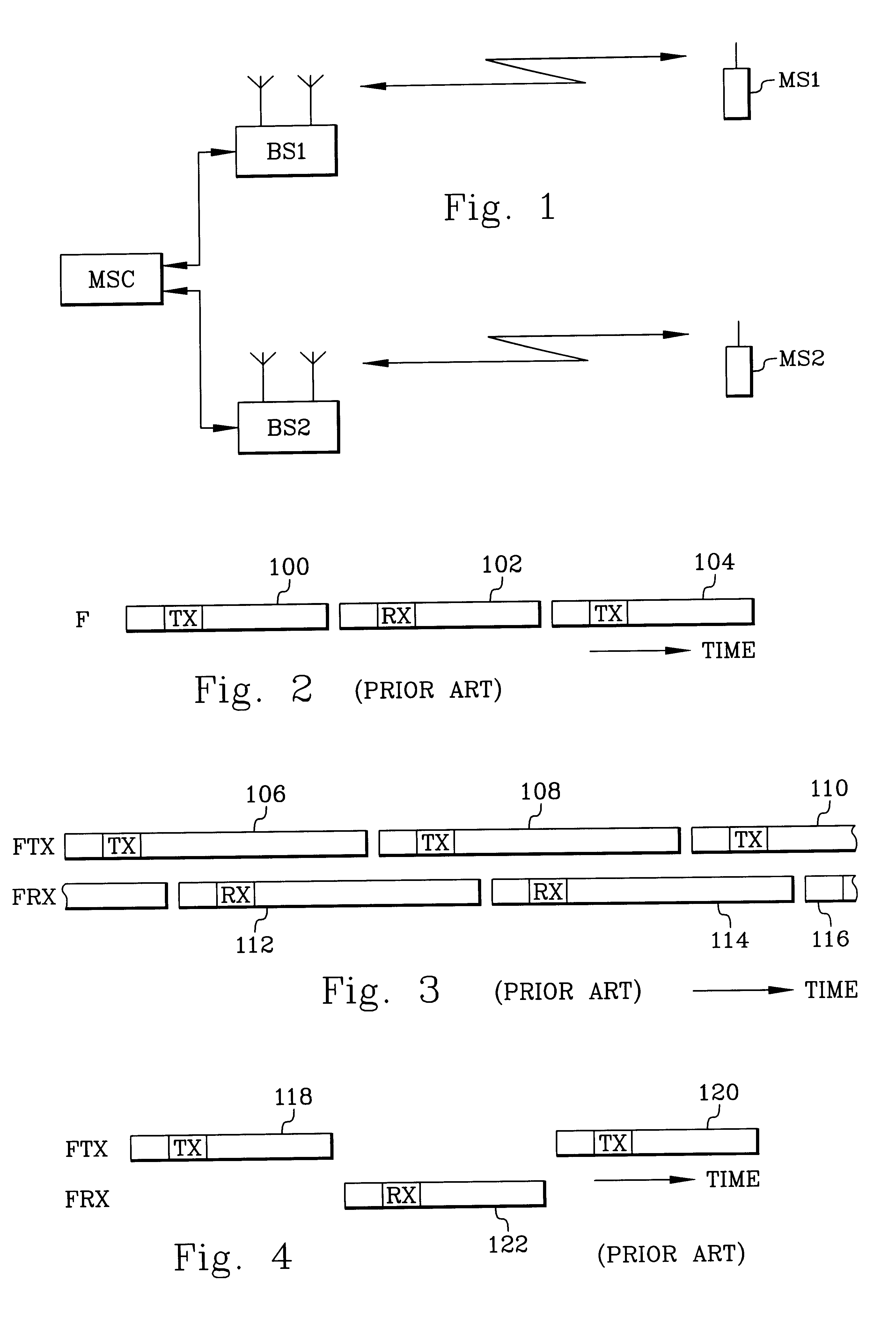 TDMA-TDD/FDD radio communication system and channel selection method and apparatus for such a system