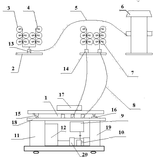 Ground jacking type large-capacity hydraulic substation