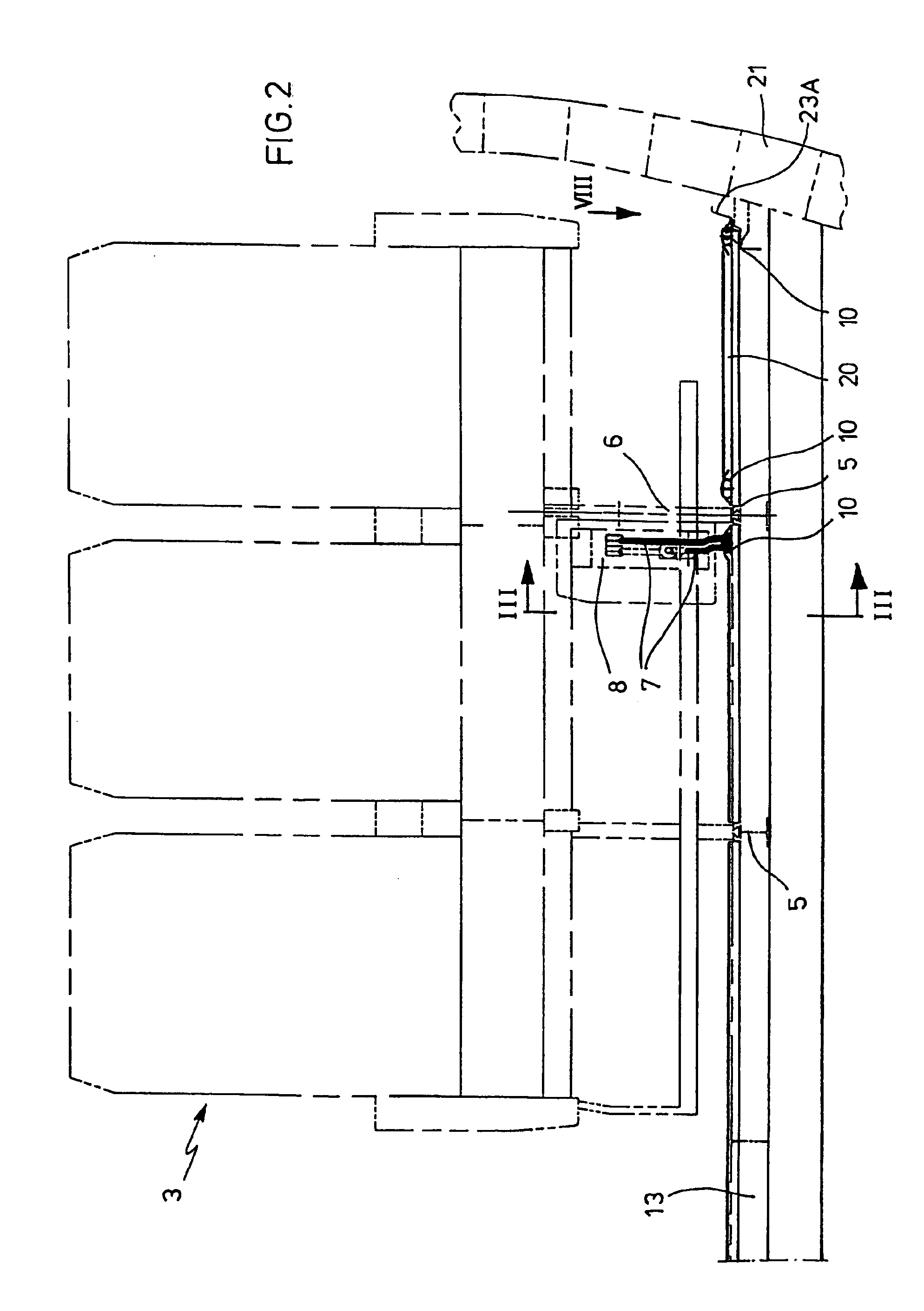 Arrangement for laying cables in the floor area of a passenger transport aircraft
