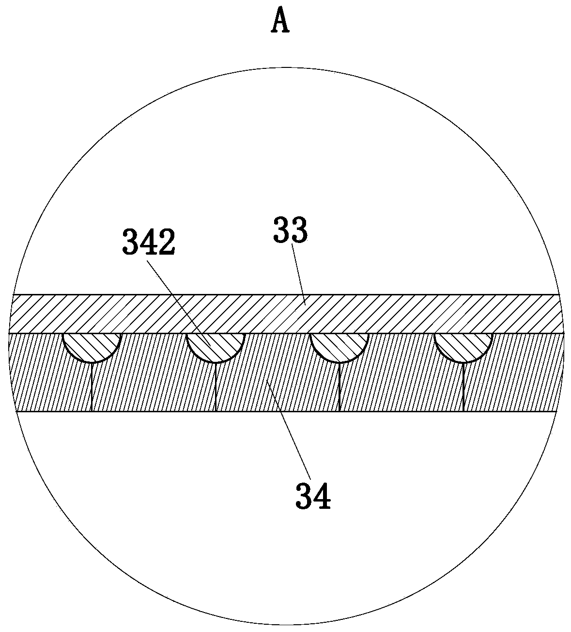 Approximate lattice oriented graphene preparation device and method