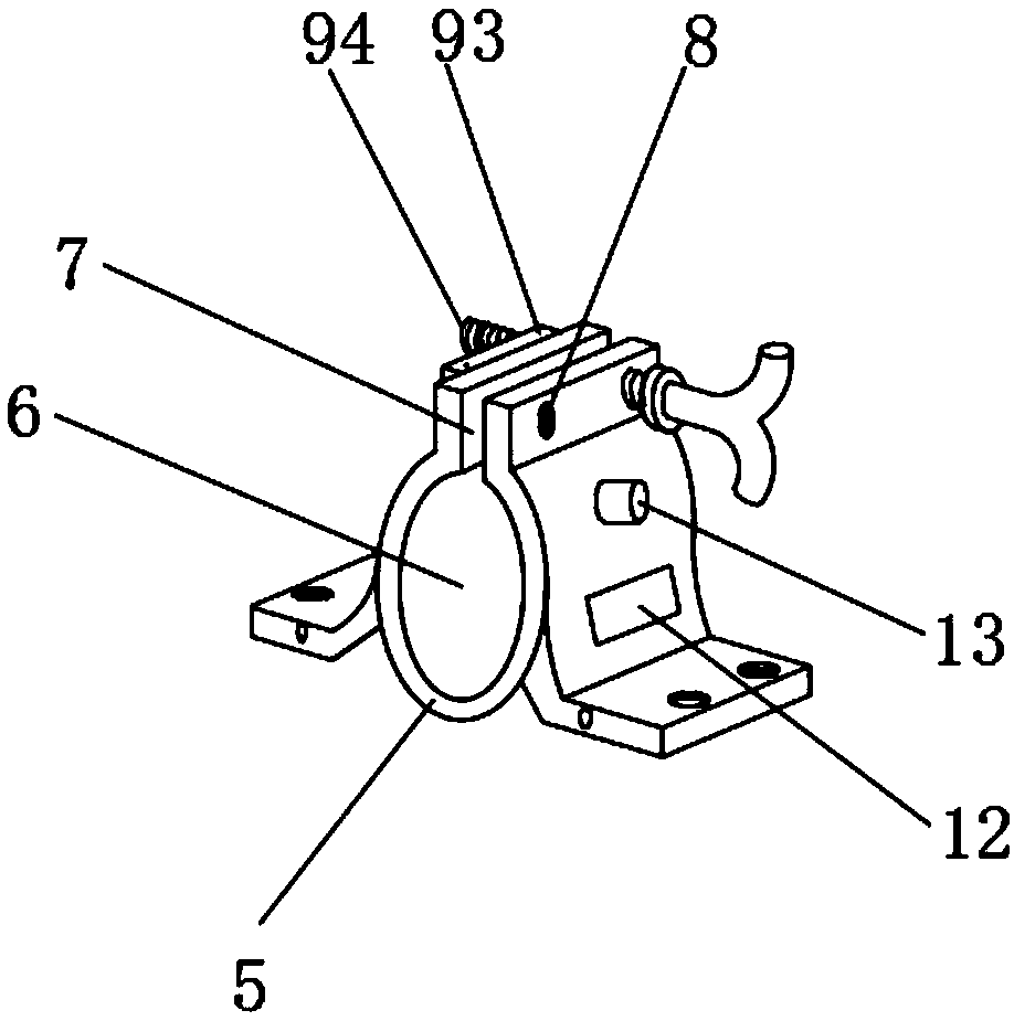 Water-cooled motor seat