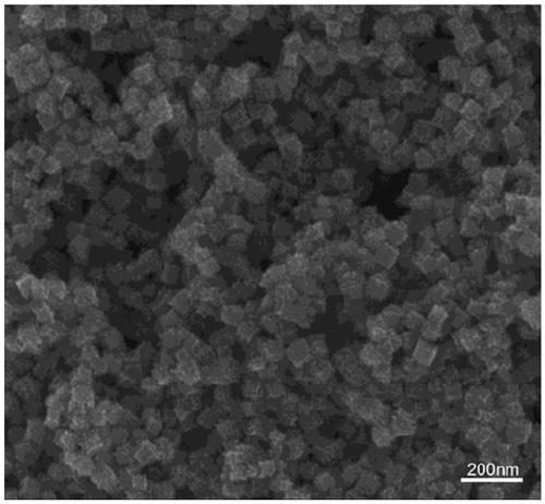 Synthesis technology of Pt-Co cube nanocrystalline