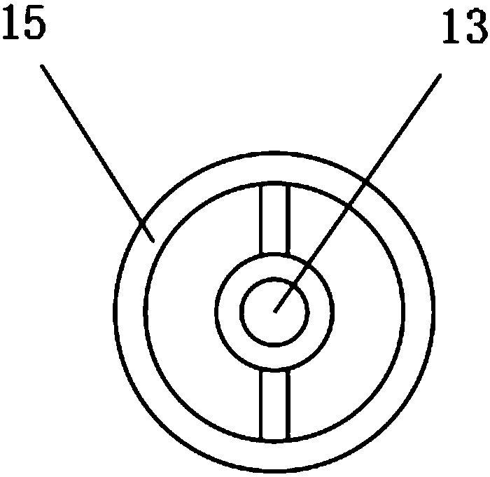Stirring and filtering device for lithium battery paste
