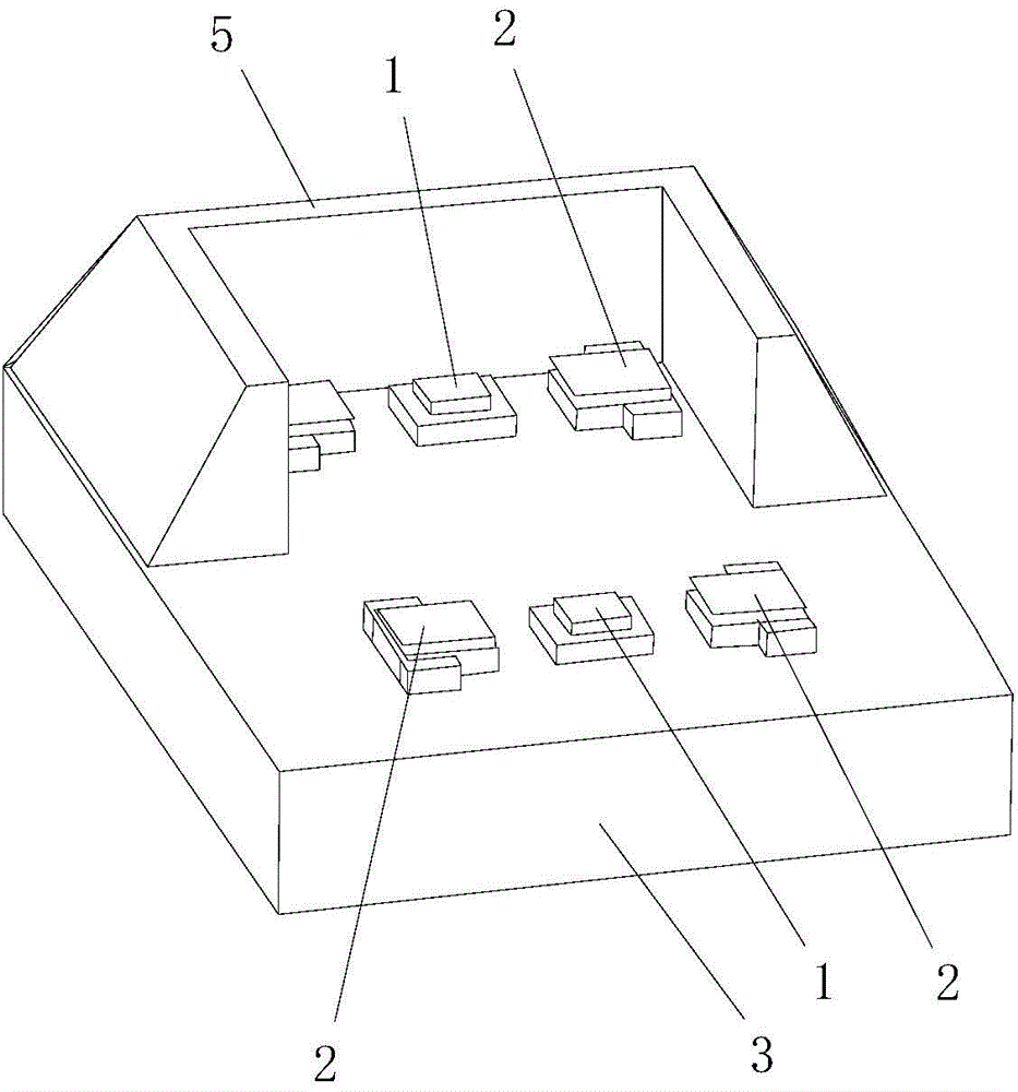 The construction method of the separated seismic isolation support system for the bridge pier