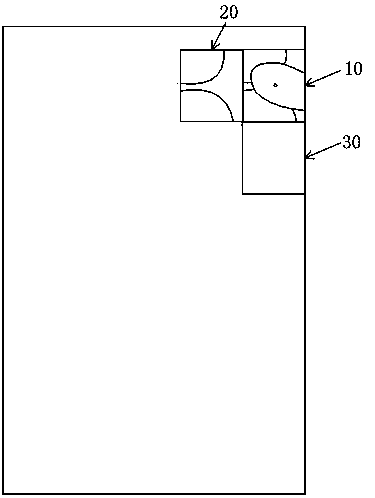 System and method for mapping blocked area