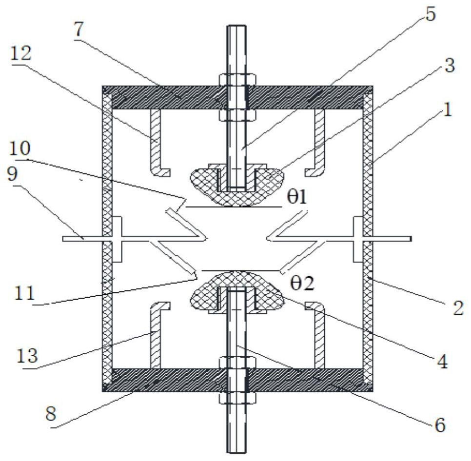 A controllable surge arrester with trigger type overvoltage control switch with field distortion structure