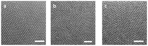 Method for directing block copolymers to form nanostructures