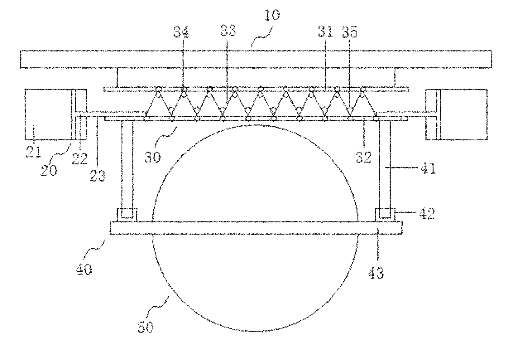 High-pressure automatic inflating device of aerodynamic vehicle for recycling natural power energy