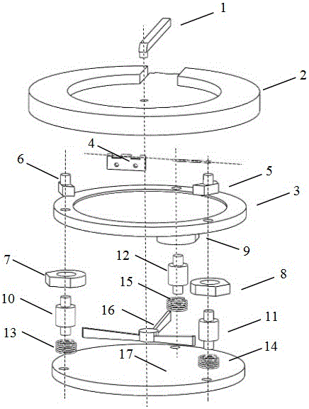 Auxiliary hand-operated wafer bonding apparatus