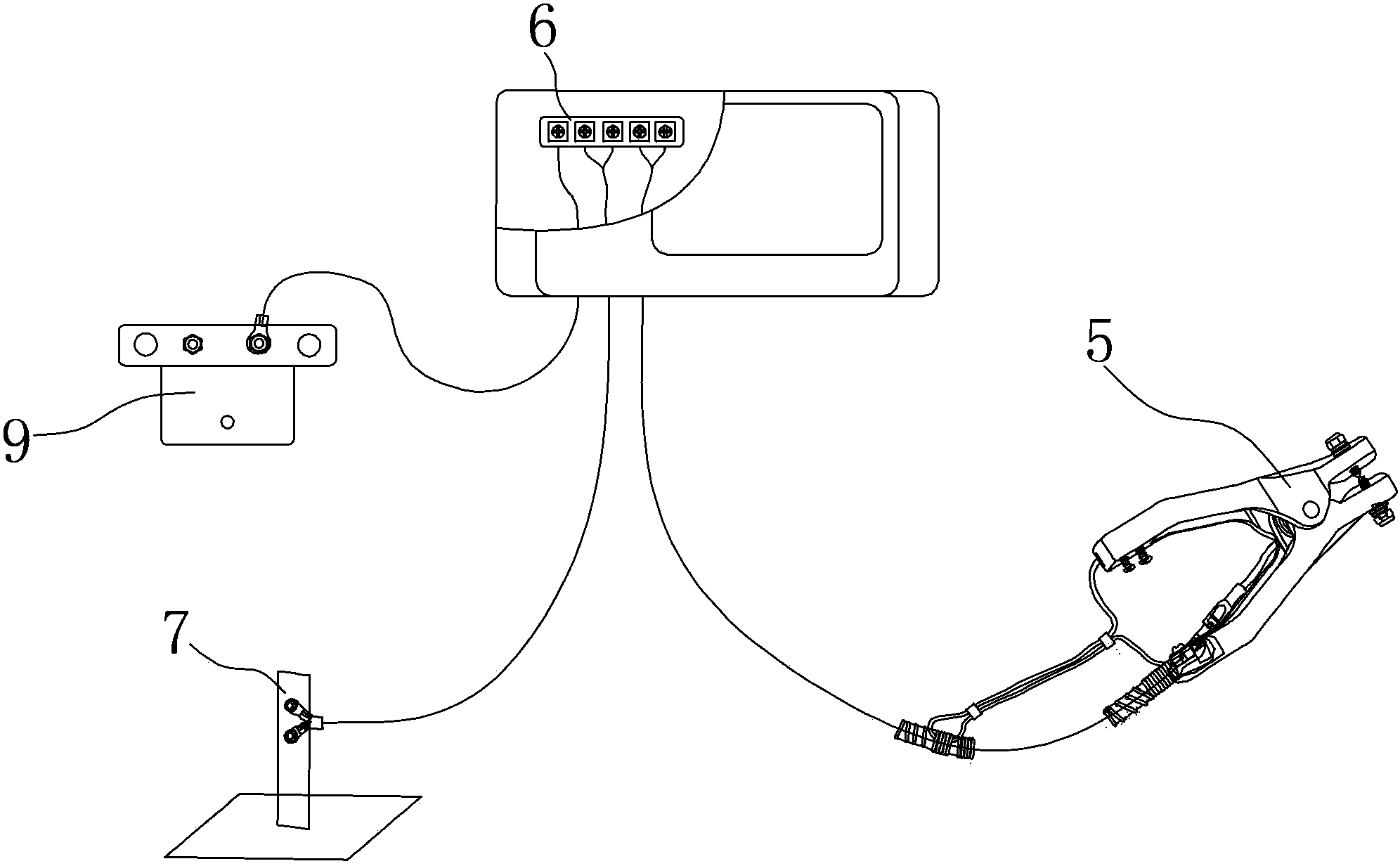 Electrostatic grounding device capable of ensuring tank truck to be effectively grounded