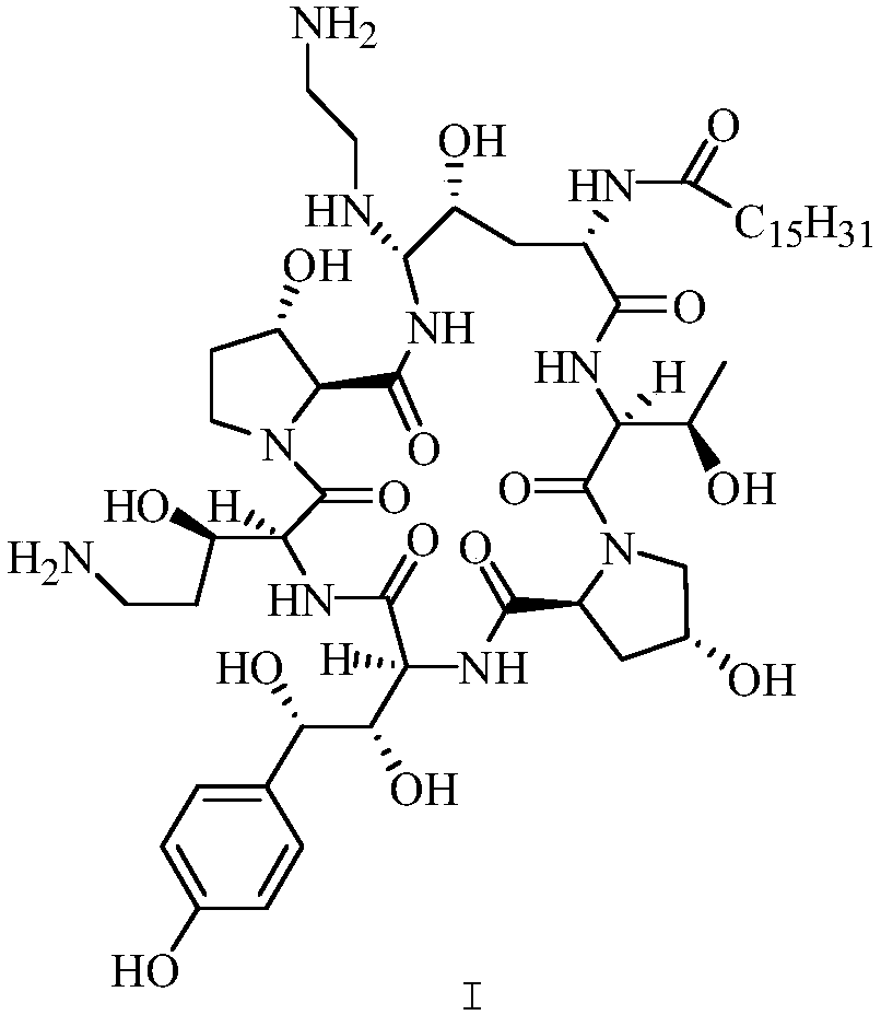 Synthesis method of caspofungin