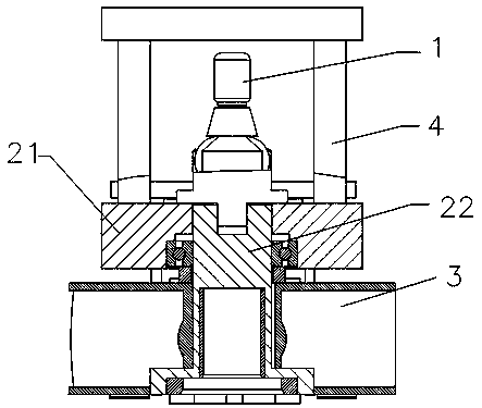 Equipment for cleaning bottom of oil storage tank and oil storage tank including same