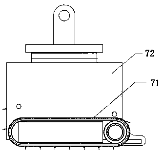 Equipment for cleaning bottom of oil storage tank and oil storage tank including same