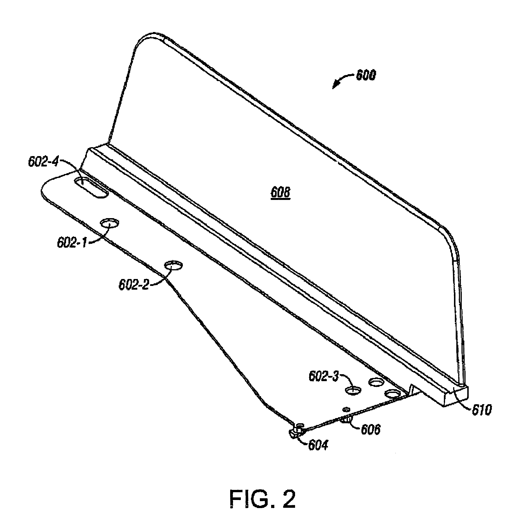 Product management display system with retaining wall