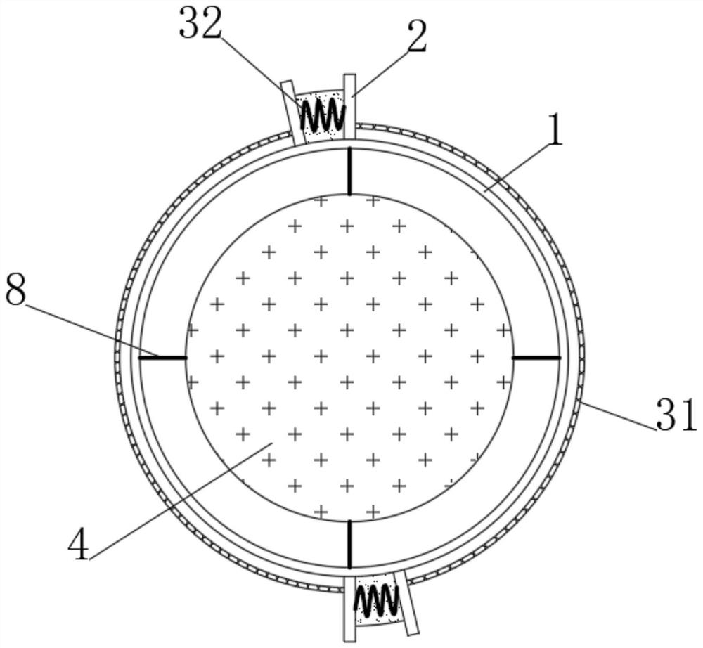 Preparation process of high-strength double-permeation curing type concrete